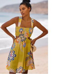 light green beach dress Hello Pretty White Bandeau Dress